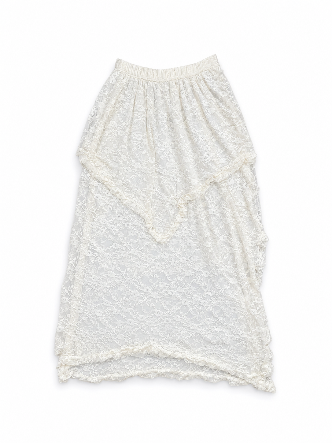 White Lace Skirt