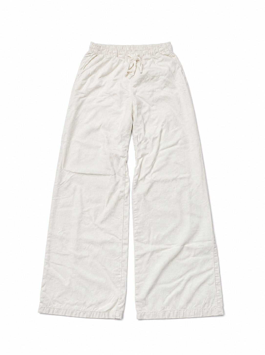 Subdued Linen Trousers (White)