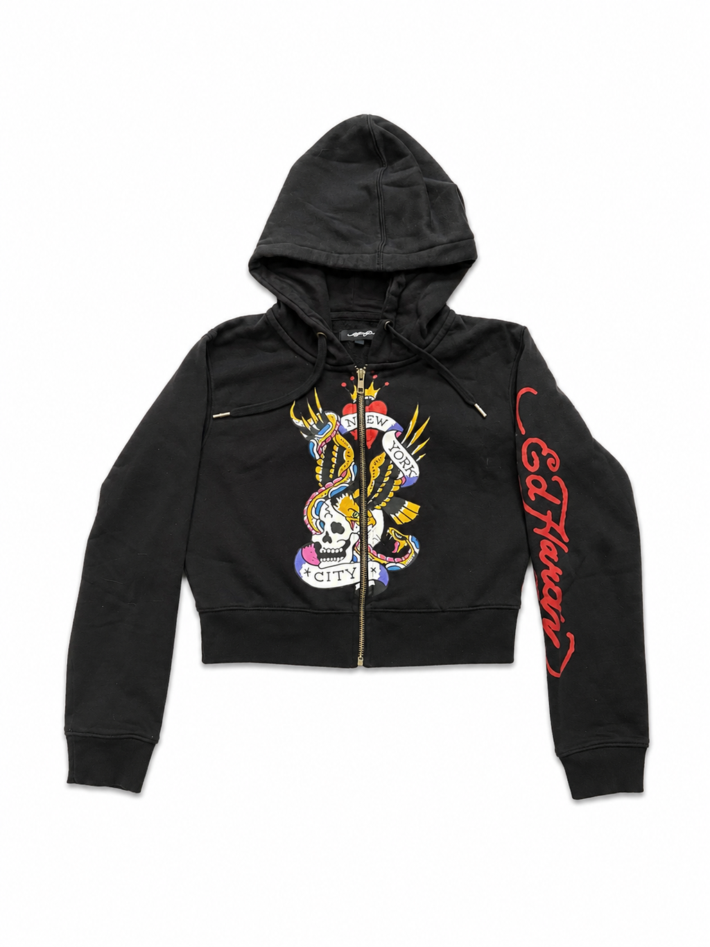 Ed Hardy Black Hoodie