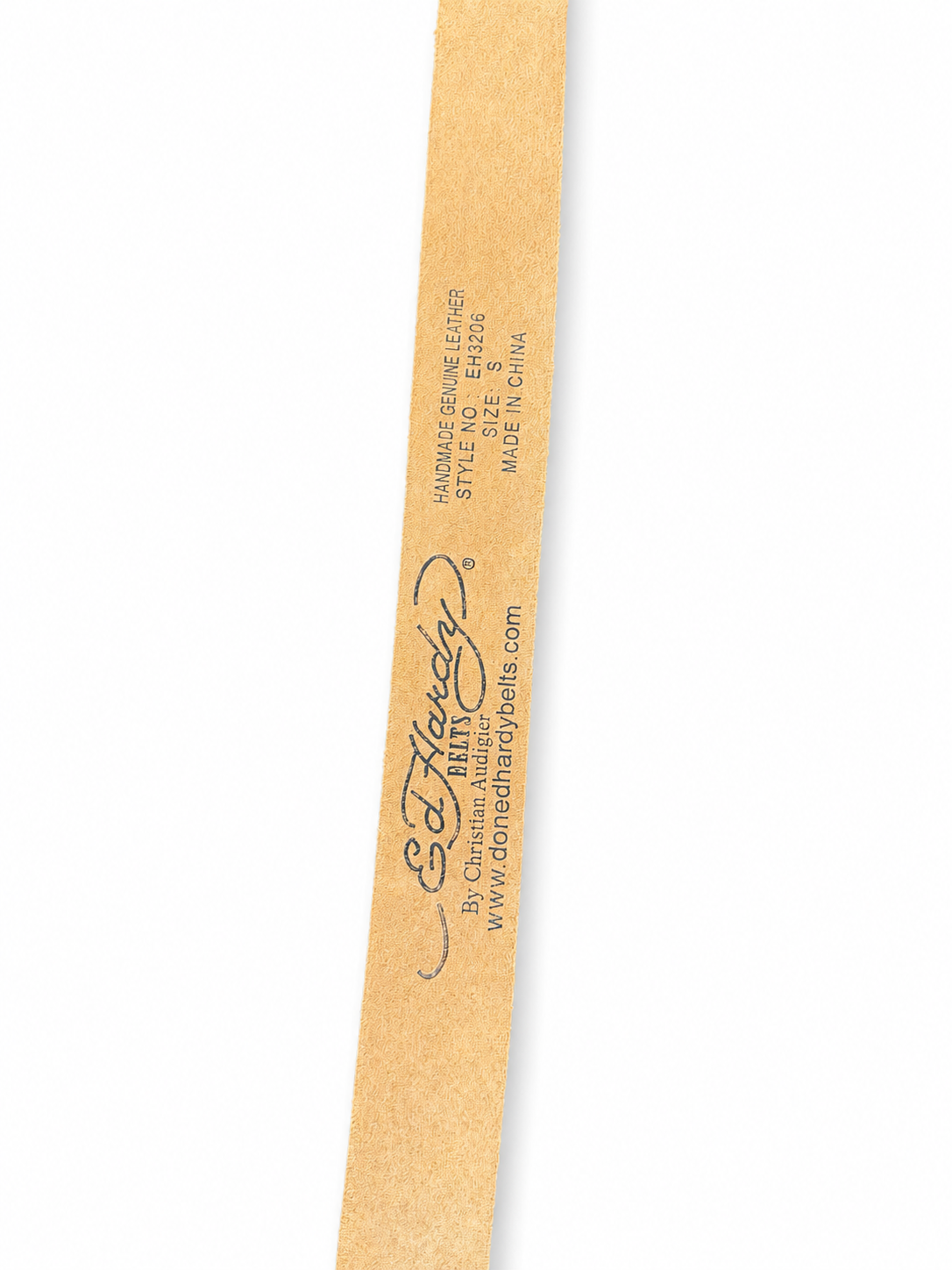 Vintage Ed Hardy Real Leather Belt (28in)