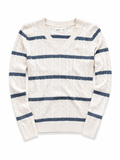 Hollister Jumper (White/Navy)