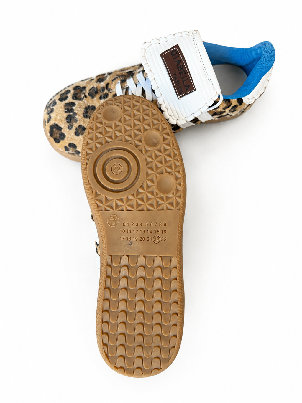 Margiela Leopard Adidas Sambas