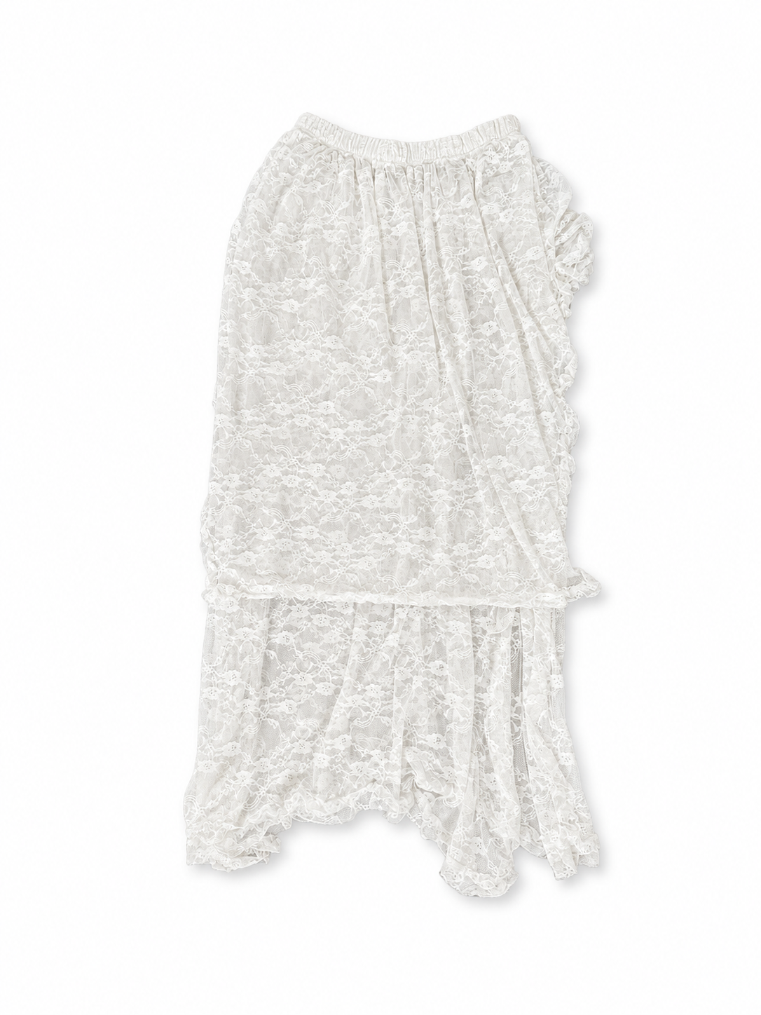 White Lace Skirt